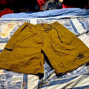 A pair of Umbro shorts